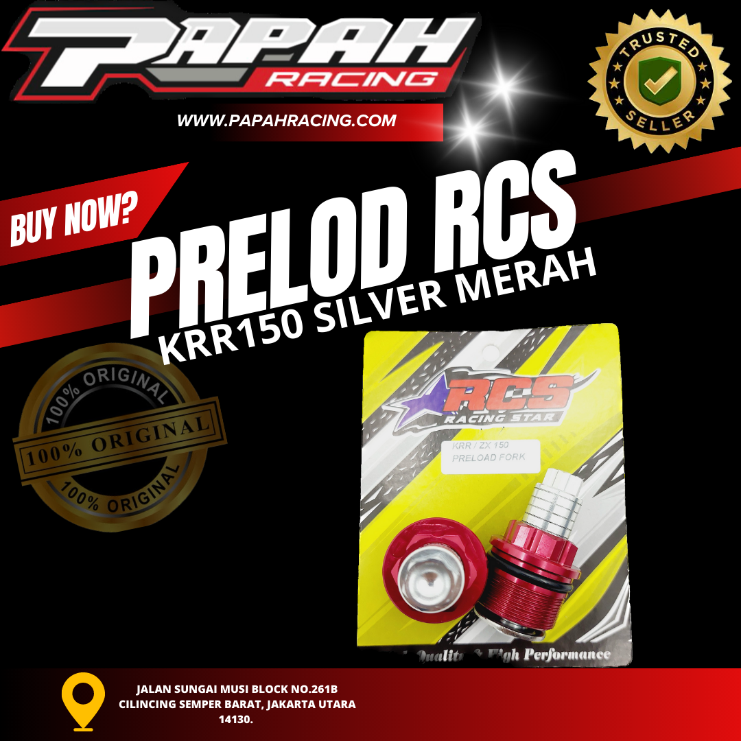 PRELOAD RCS KRR150 SILVER MERAH